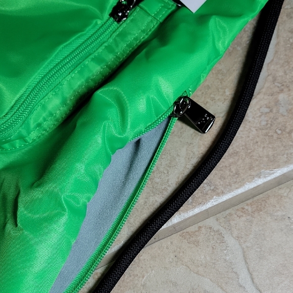 Lug Jumping Jack Drawstring Backpack In Lime Green - Picture 6 of 7